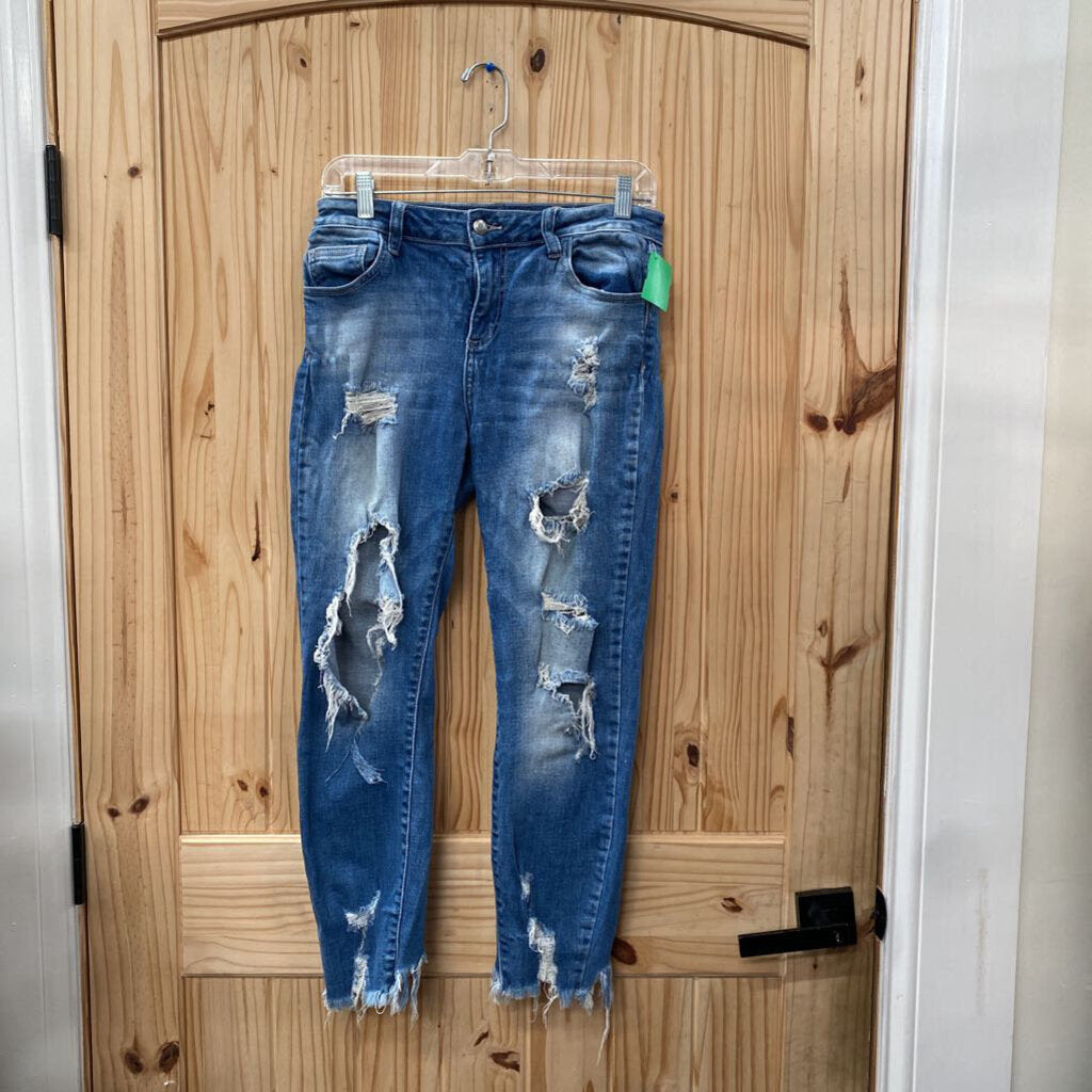 WOMENS CELLO DENIM DIST. JEANS 9