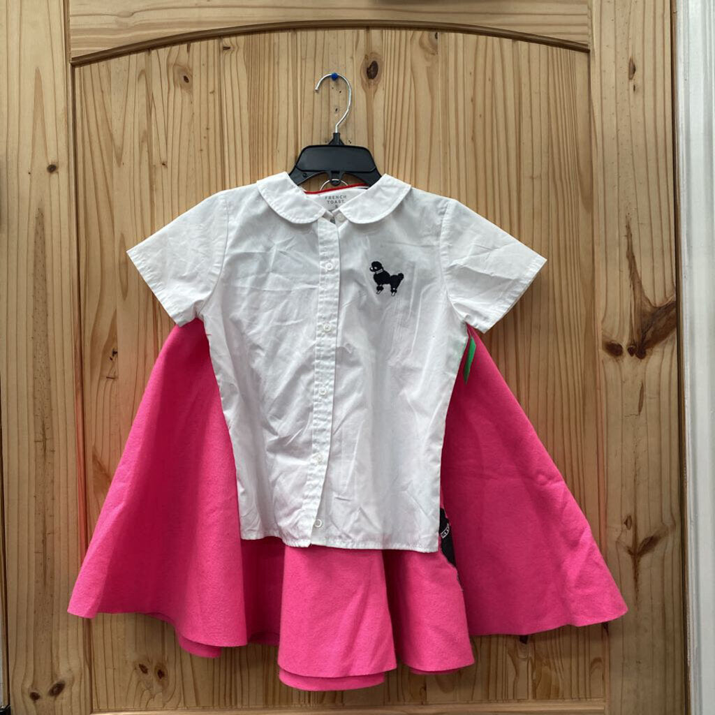 GIRLS SOCK HAOP SET WHITE/PINK 8