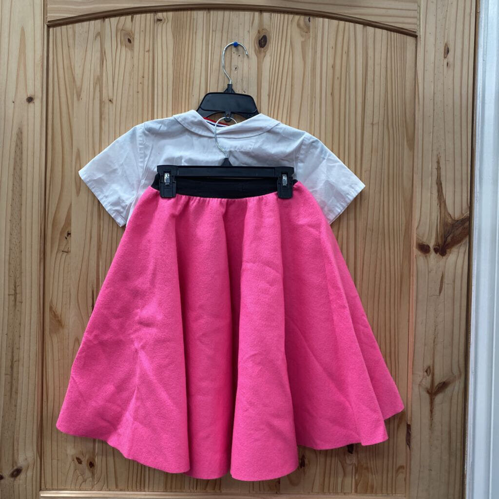 GIRLS SOCK HAOP SET WHITE/PINK 8