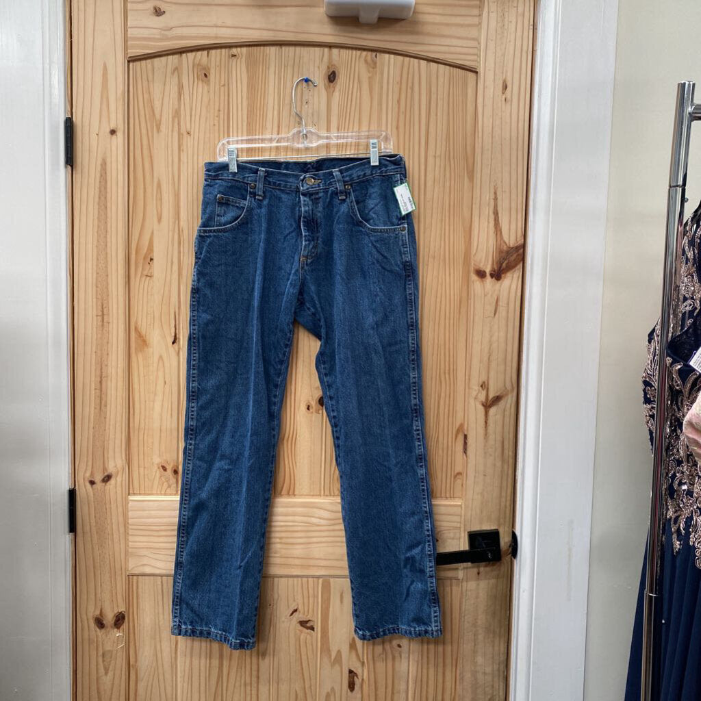 MENS WRANGLER DENIM JEANS 32X30