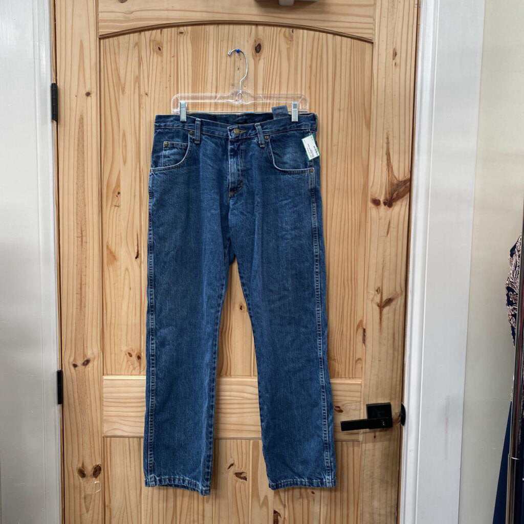 MENS WRANGLER DENIM JEANS 32X30