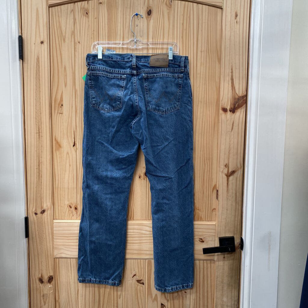 MENS WRANGLER DENIM JEANS 32X30