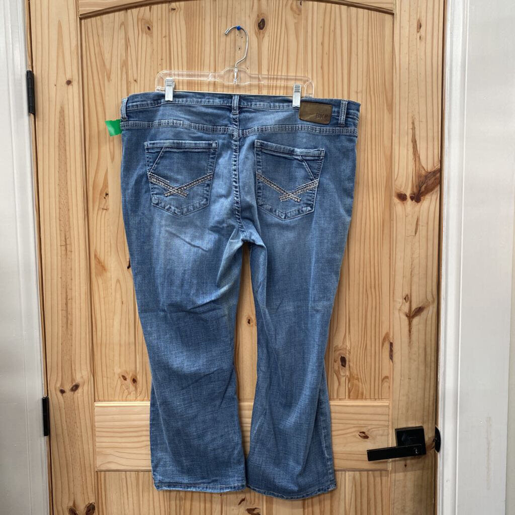 WOMENS BKE DENIM JEANS DEREK BOOTLEG 42