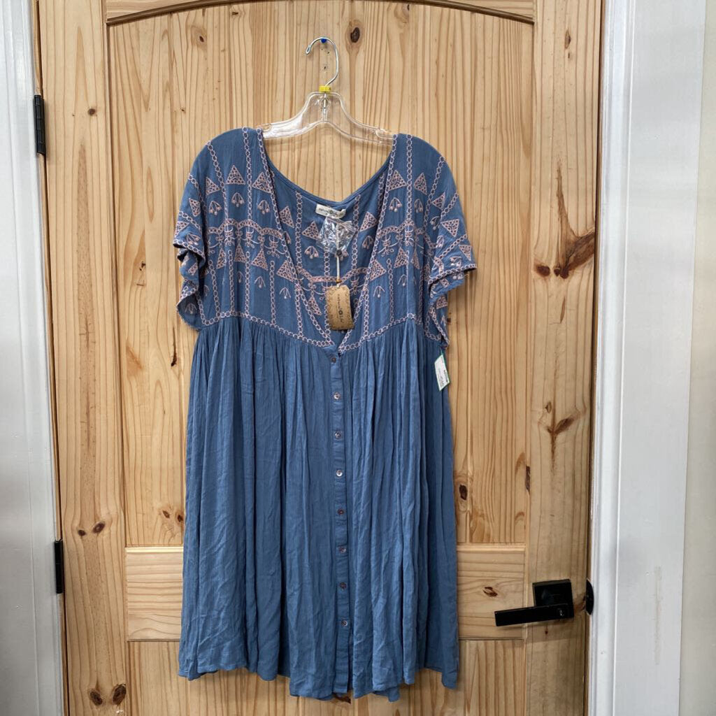 WOMENS TEAL CASUAL TOP XL NWT