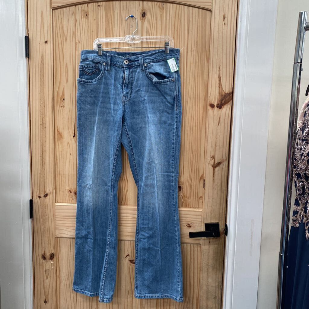 MENS CODY JAMES LT DENIM JEANS 34X34