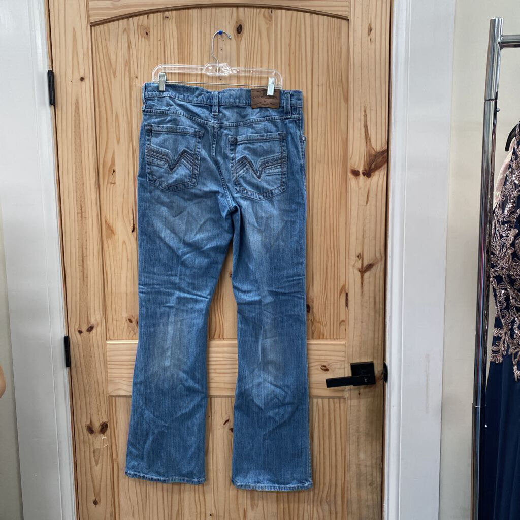 MENS CODY JAMES LT DENIM JEANS 34X34