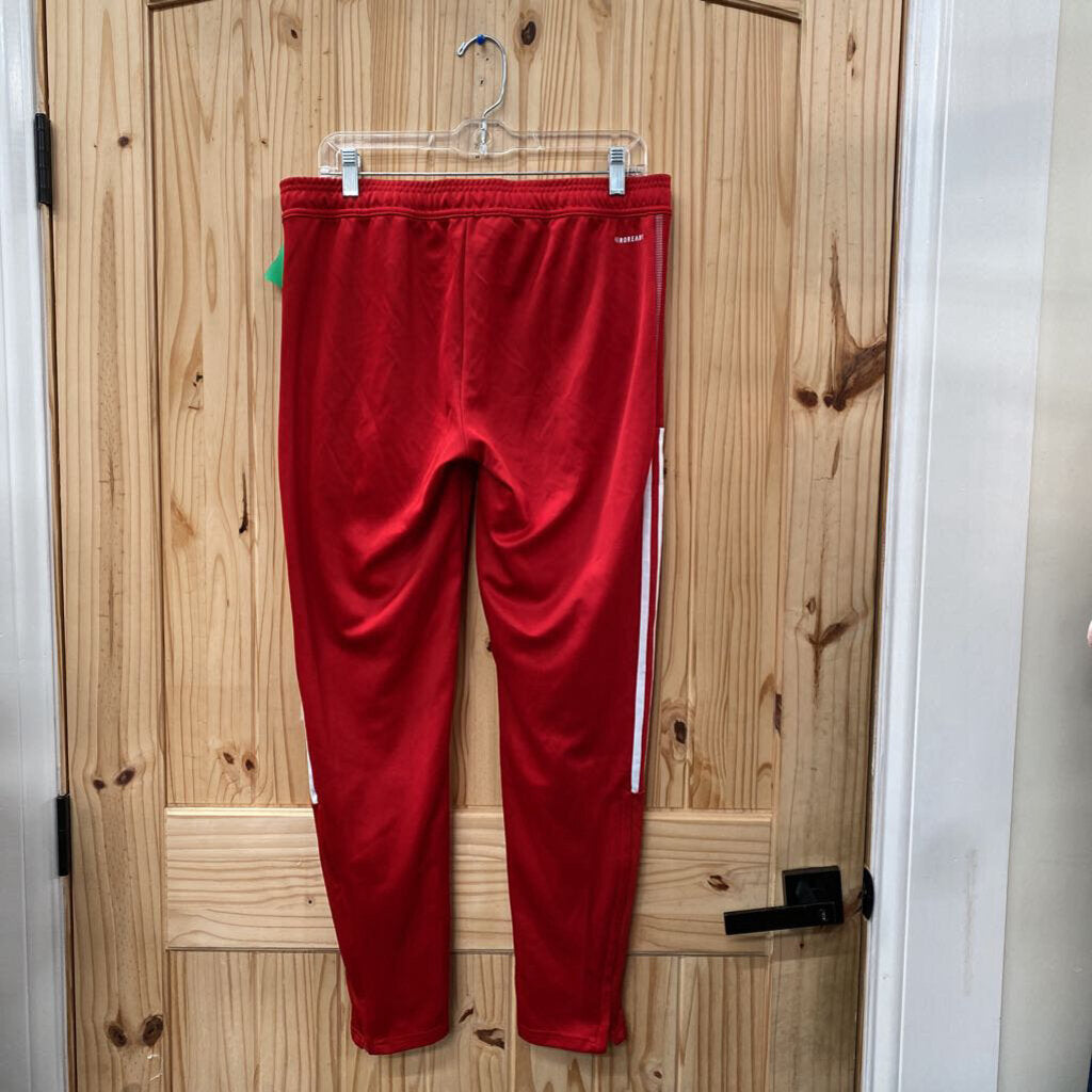WOMENS ADIDAS PANTS RED L