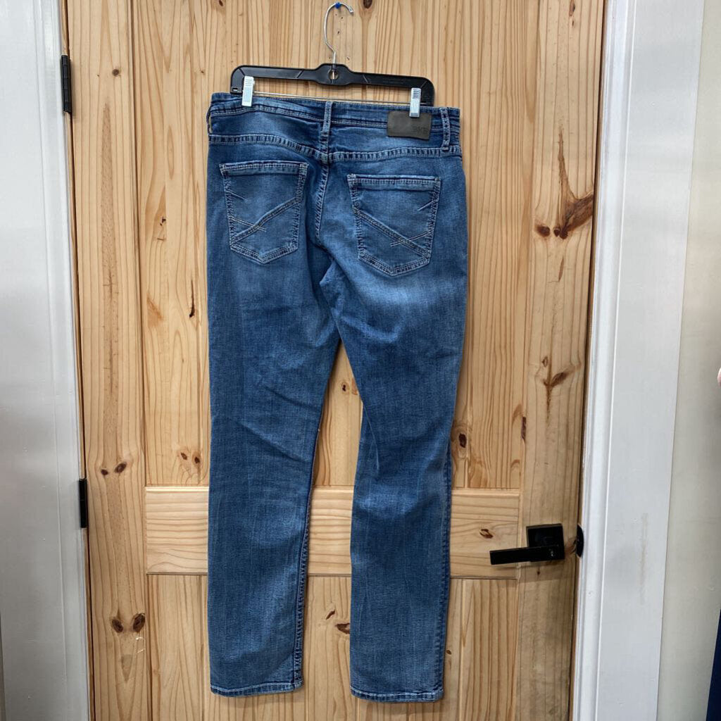 MENS BKE MASON DENIM JEANS 34X34