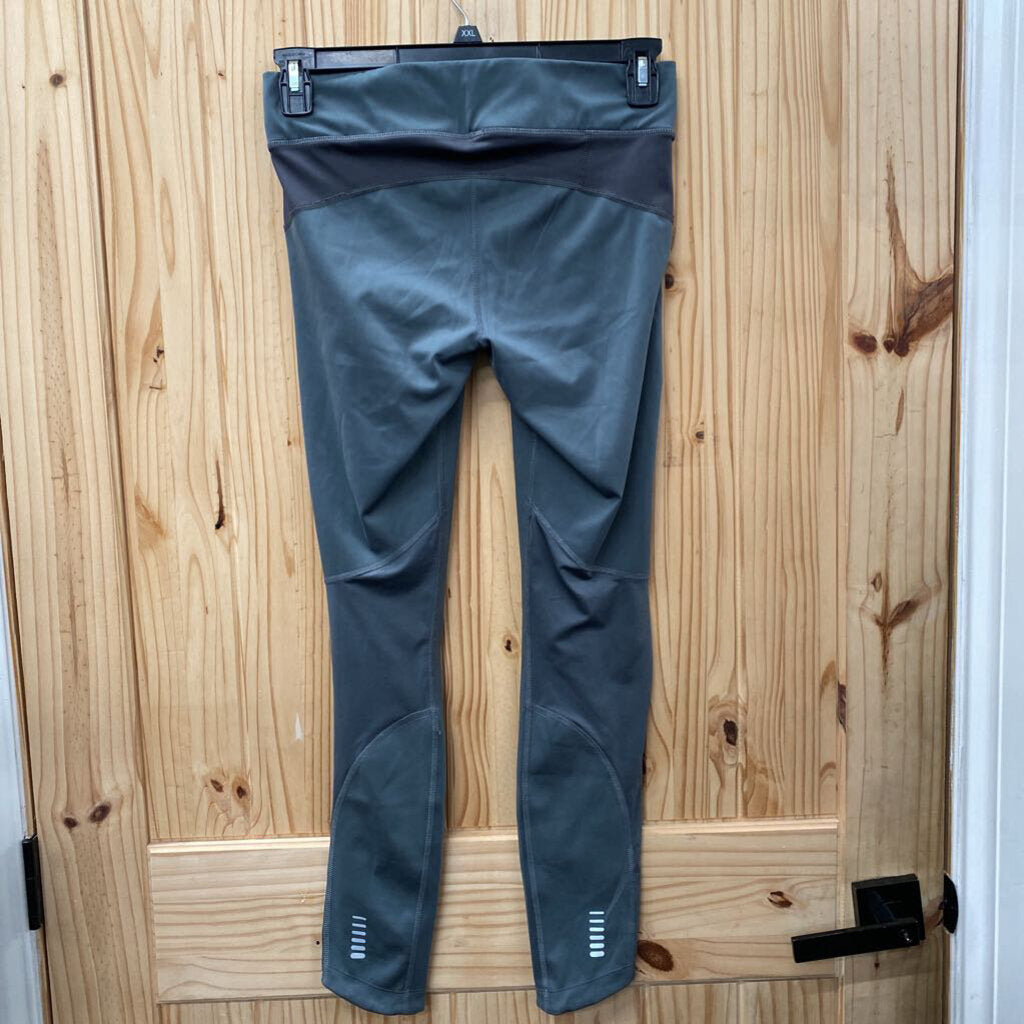 WOMENS UNDER ARMOUR DK GREY LEGGINGS M