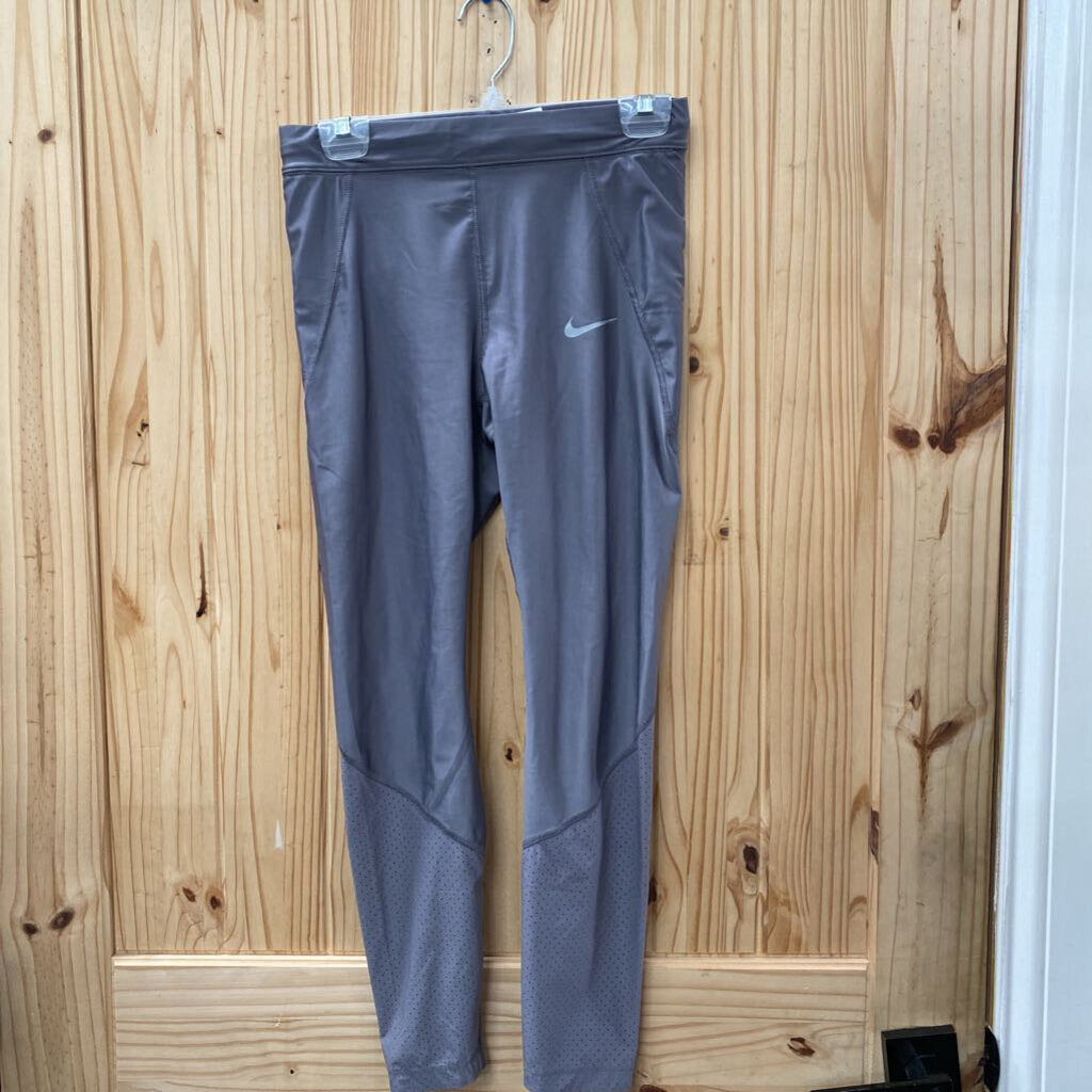 WOMENS NIKE LEGGINGS GREY M