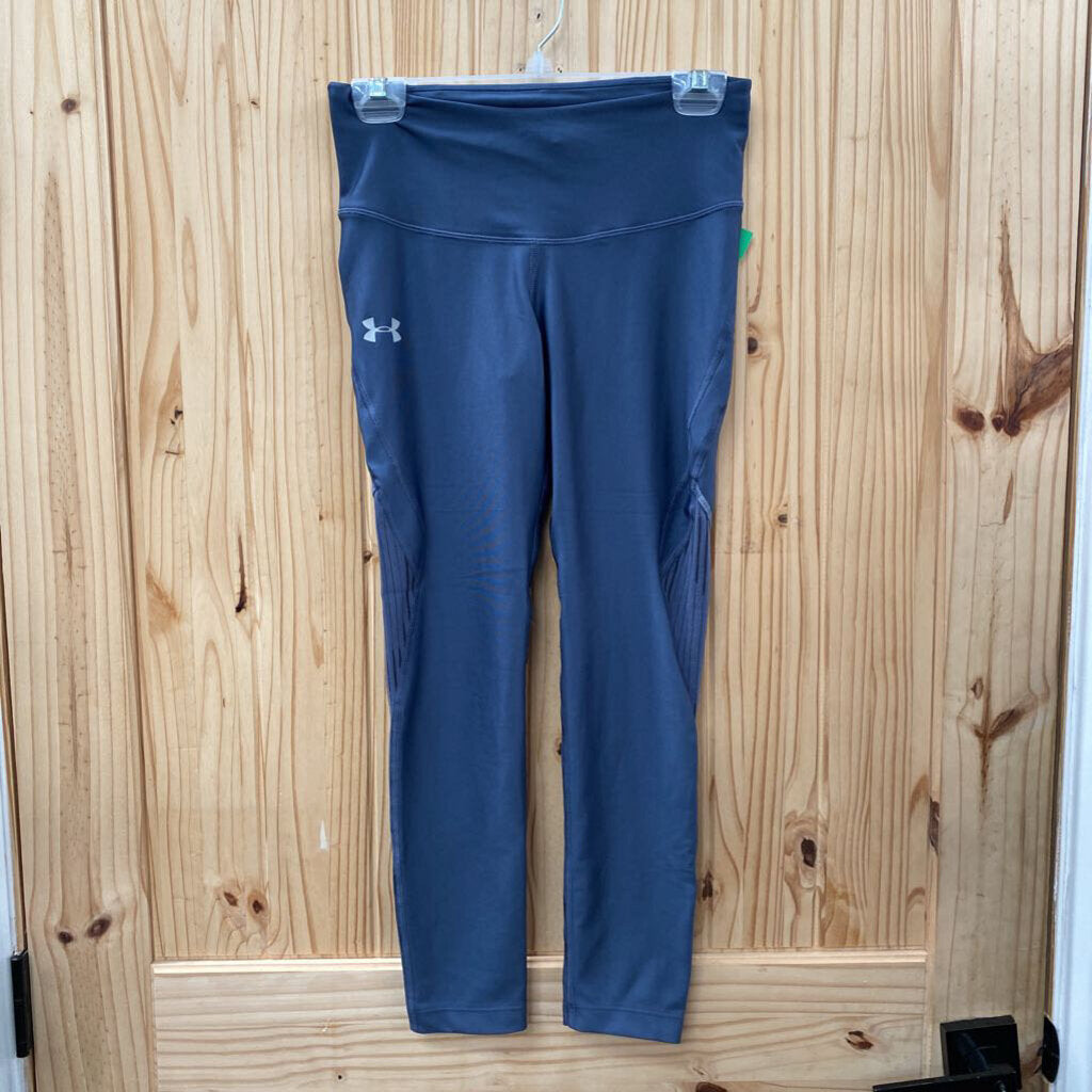 WOMENS UNDER ARMOUR LEGGINGS BLUISH GREY M