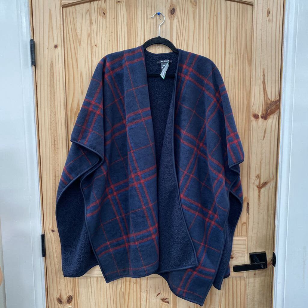 WOMENS IKE BEAR NAVY BLUE/RED STRIPE SHAW ONE SIZE