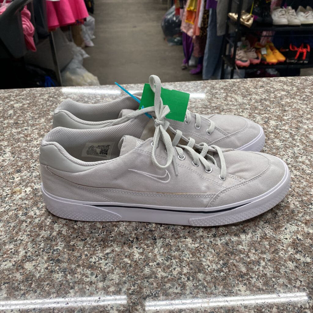 MENS NIKE SHOES GREY/WHITE 10.5