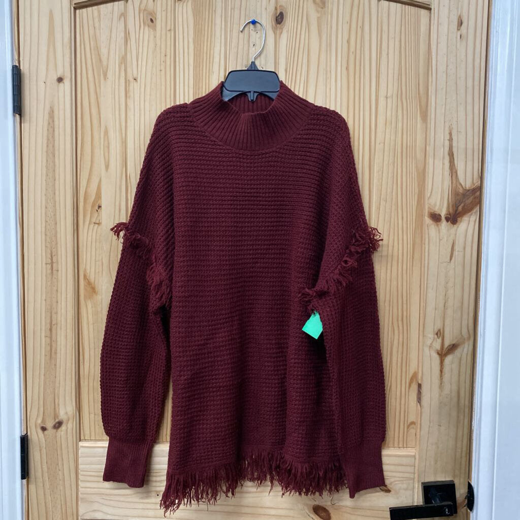 WOMENS UMGEE DK WINE SWEATER L