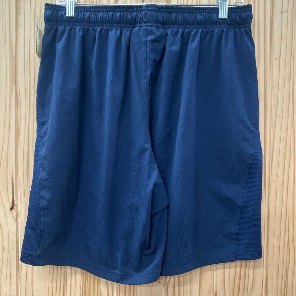 MENS UNDER ARMOUR NAVY SHORTS L
