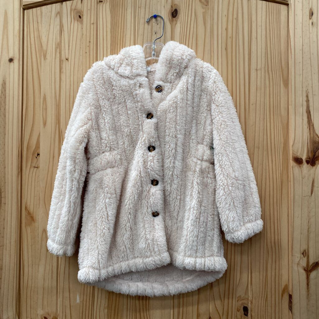 GIRLS SHEIN IVORY JACKET 6