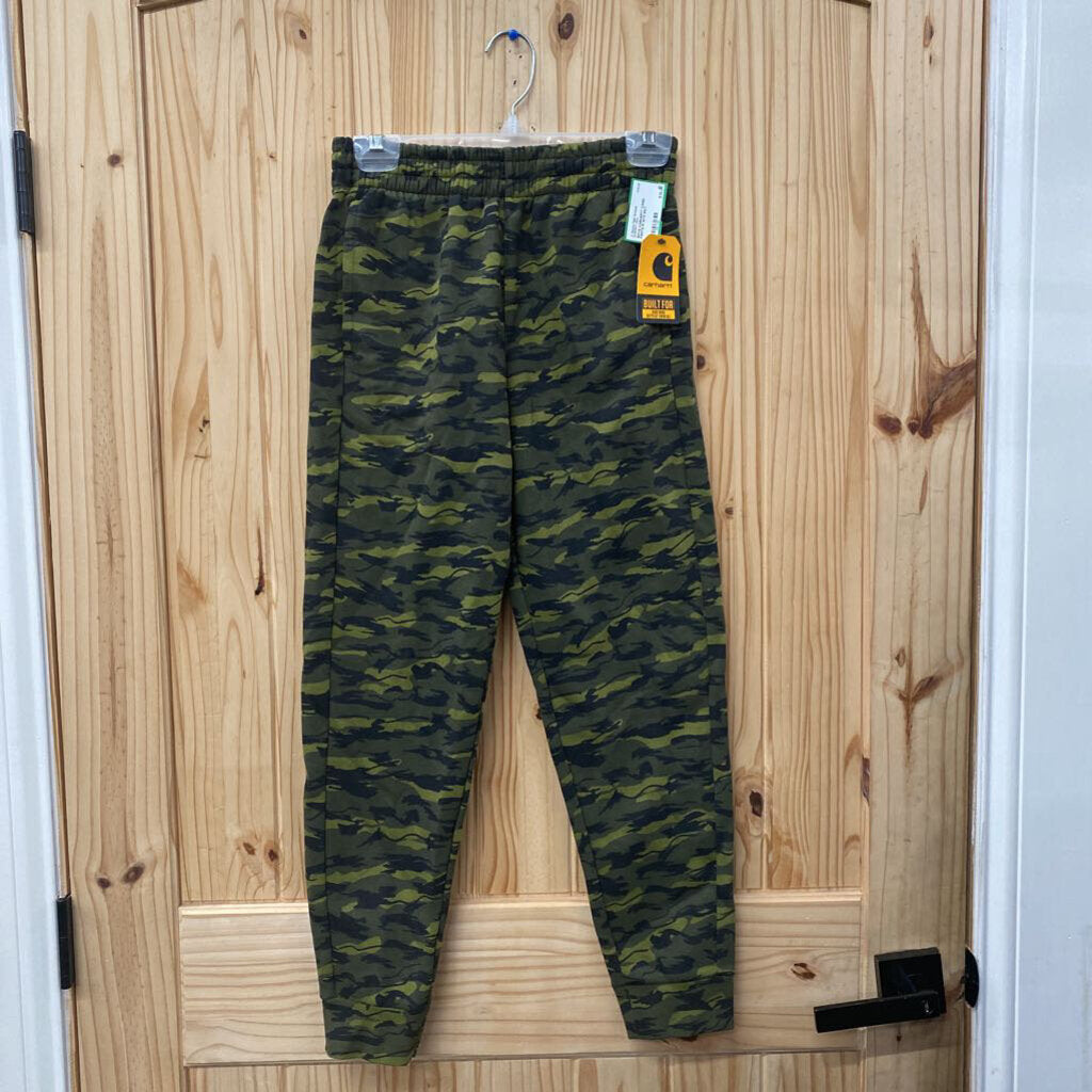 BOYS CARHARTT CAMO PANTS M 10/12 NWT