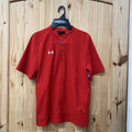 BOYS UNDER ARMOUR RED SHIRT YLG 12