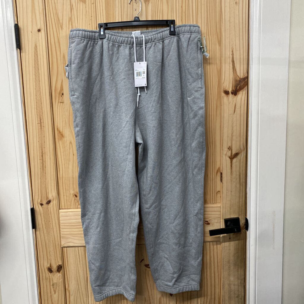MENS NIKE SWEATPANTS GREY/WHITE 4XL NWT