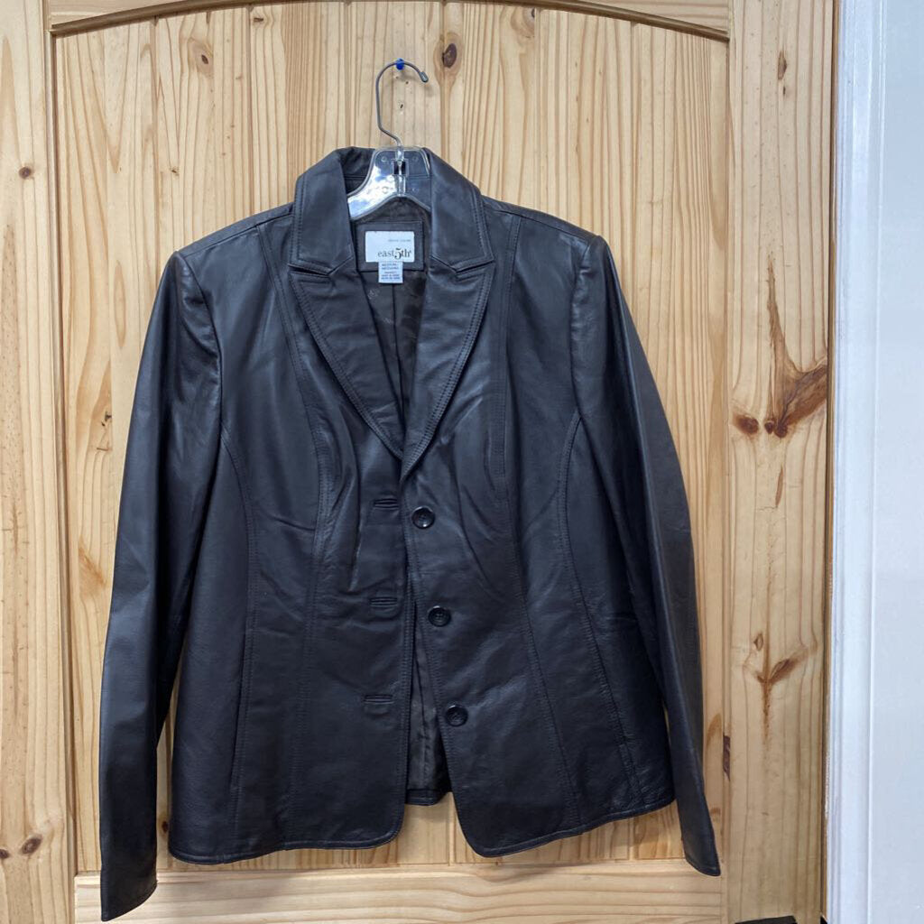 WOMENS EST 5TH DK BROWN CASUAL JAACKET M