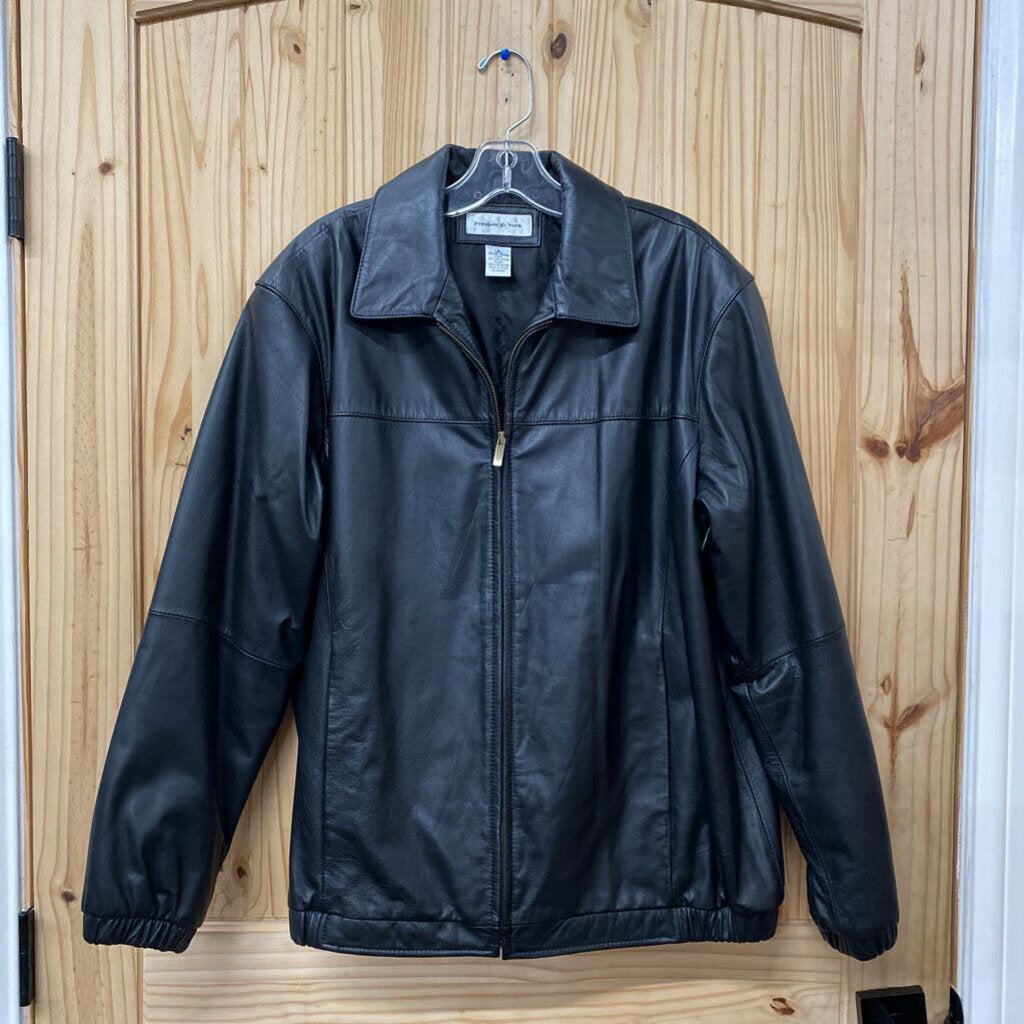 MENS PRESTON & YORK BLACK CASUAL JACKET L