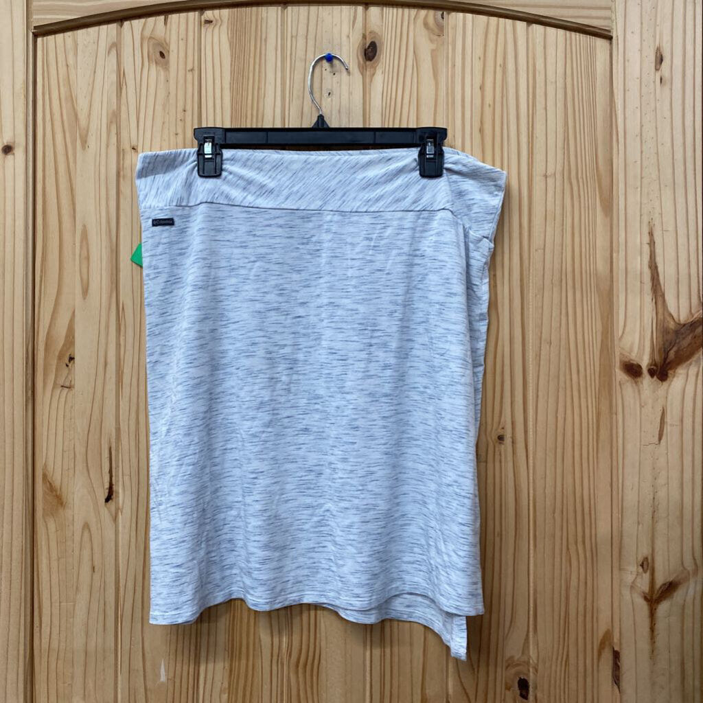 WOMENS COLUMBIA SKIRT LT BLUE L