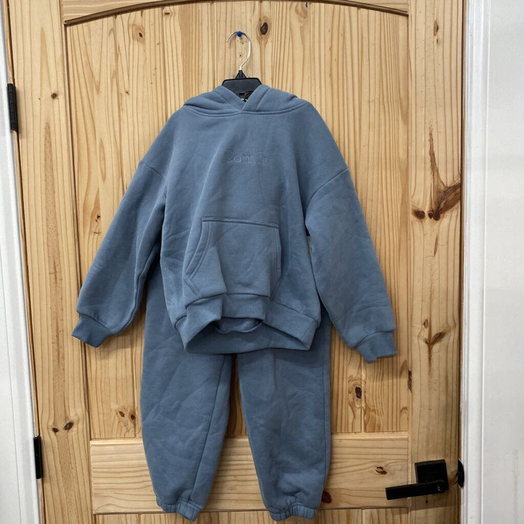 BOYS COMFRT 2PC SWEAT SET S 8