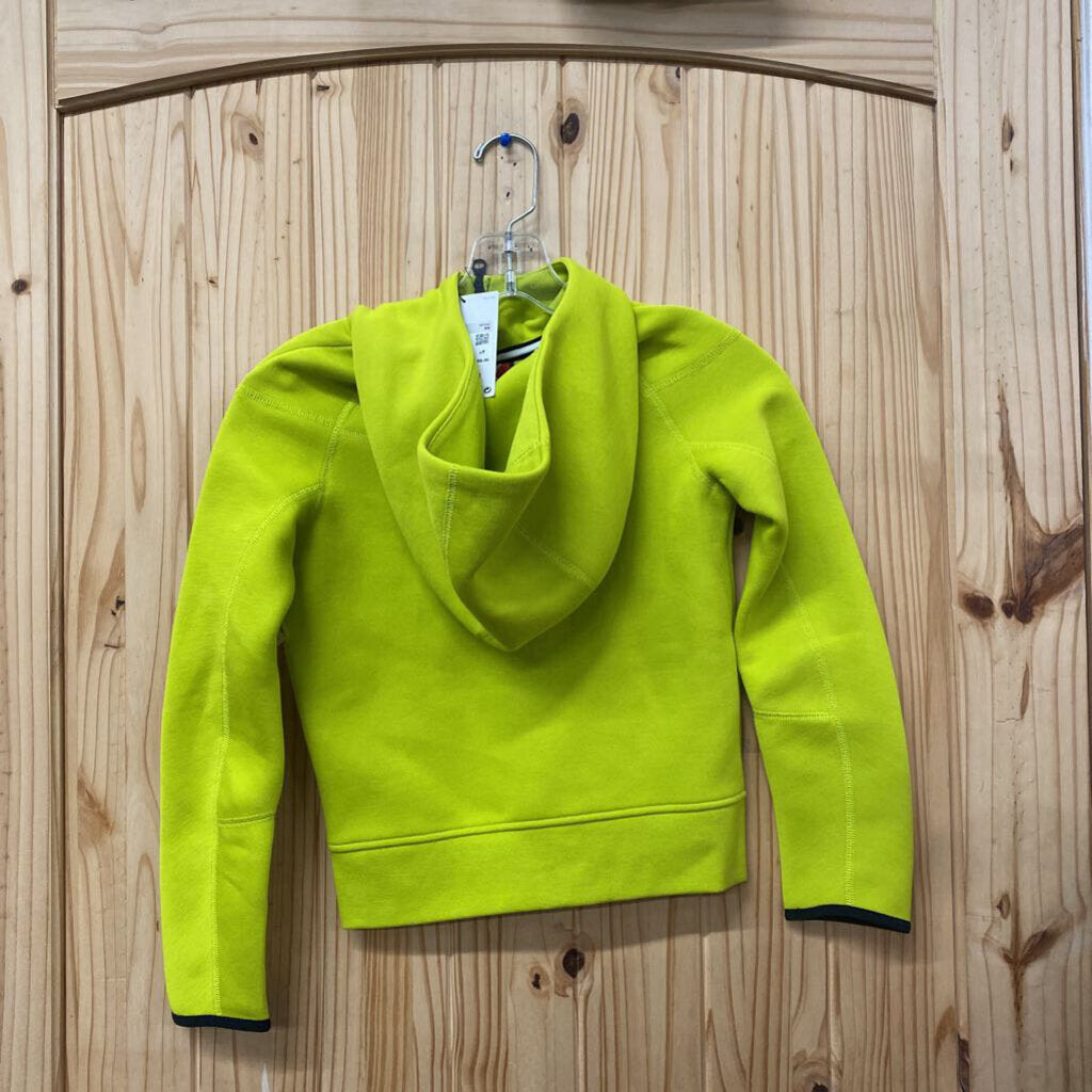 BOYS NIKE JACKET LIME GREEN/BLK XS 6/7 NWT