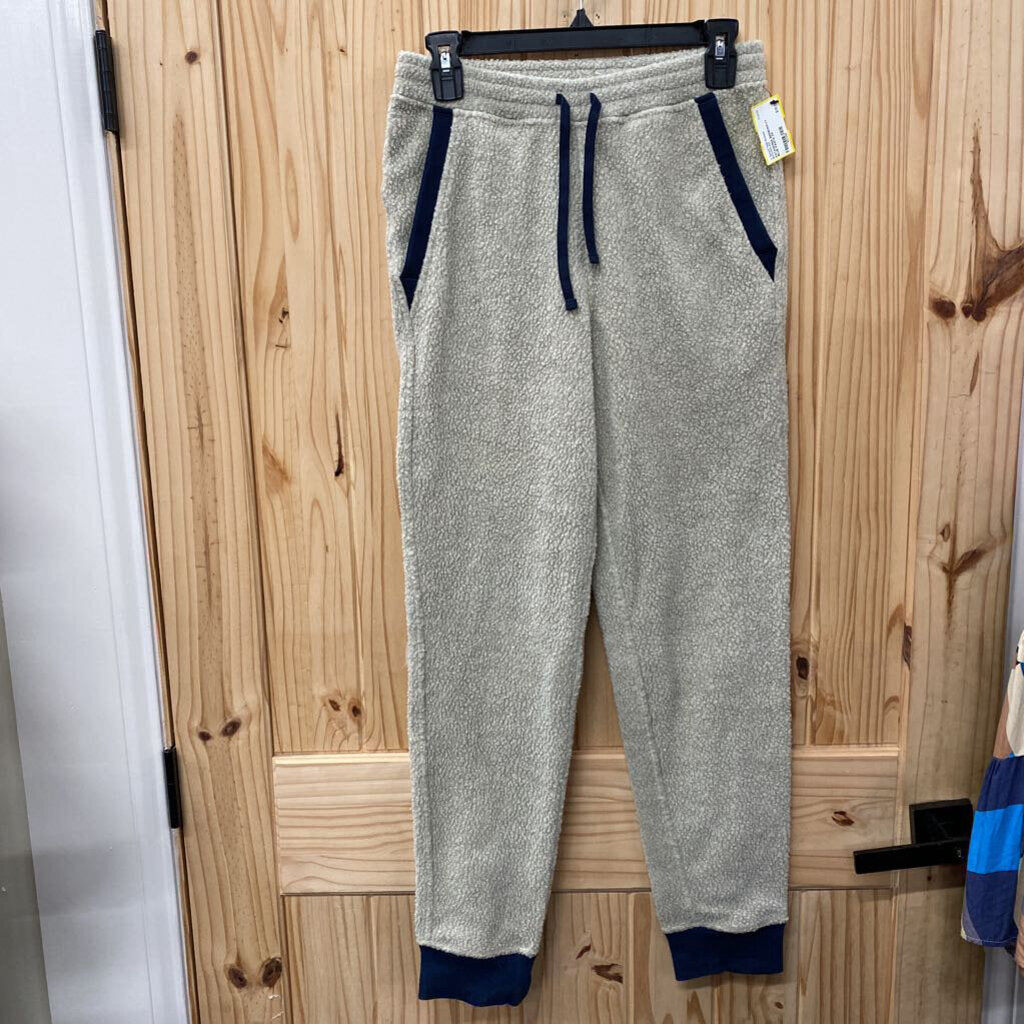 MENS PATAGONIA BEIGE/NAVY BLUE PANTS XS