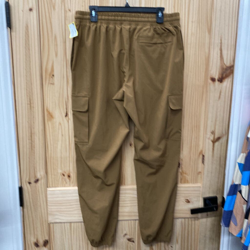MENS UNDER ARMOUR BROWN PANTS L