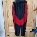 BOYS JORDAN PANTS RED/BLK L