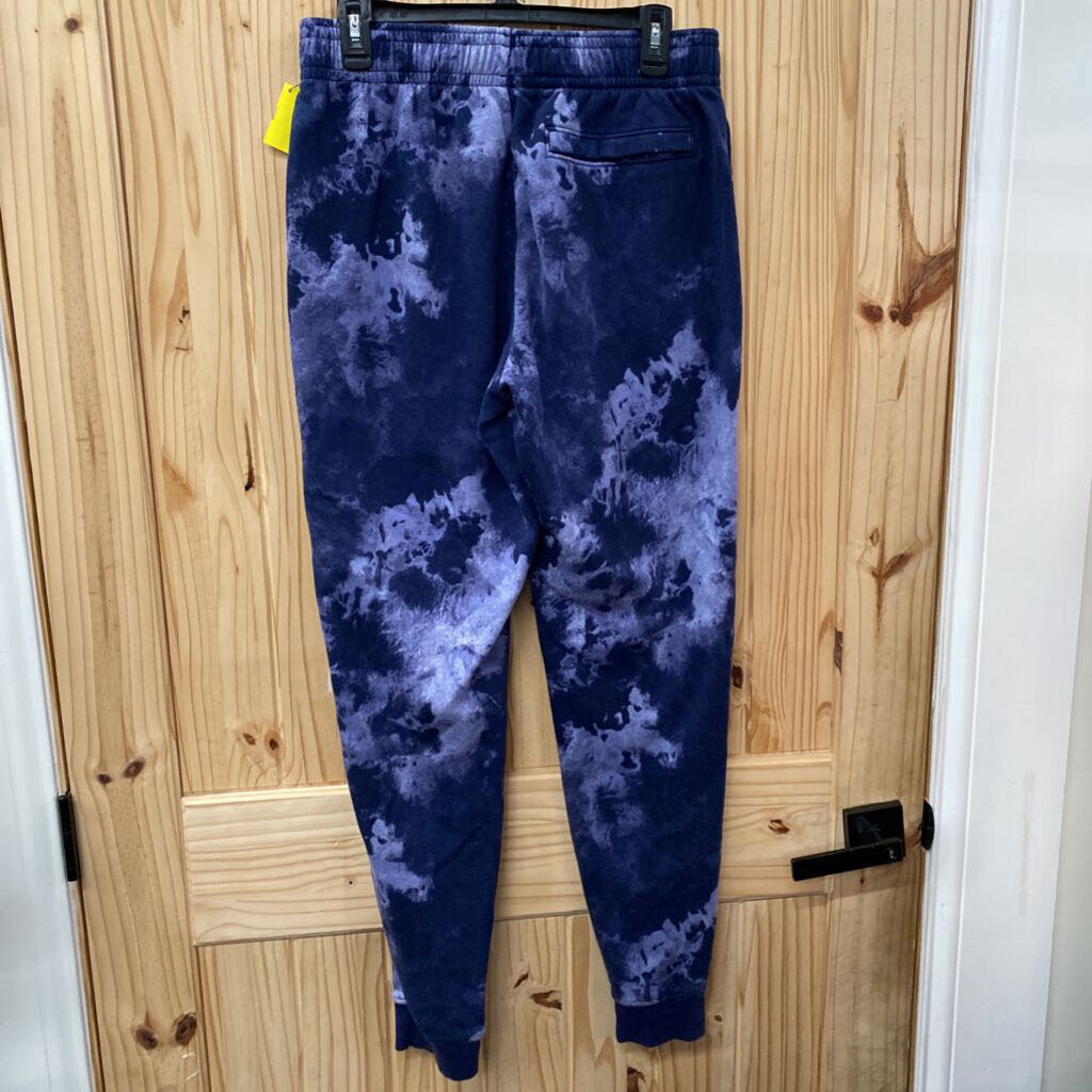 MENS UNDER ARMOUR DK PURPLE TYE DYE PANTS L