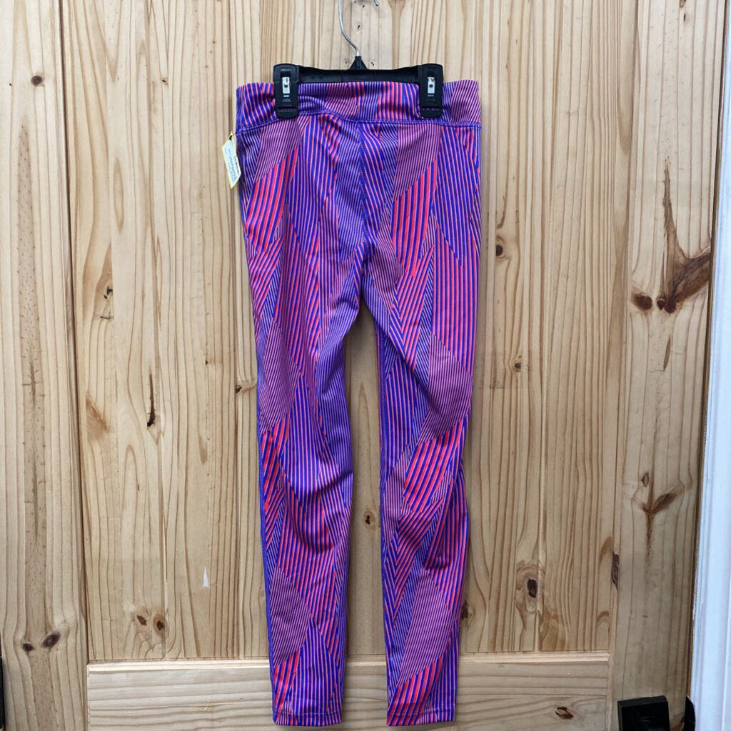 GIRLS UNDER ARMOUR LEGGINGS PINK/PURPLE YMD 10