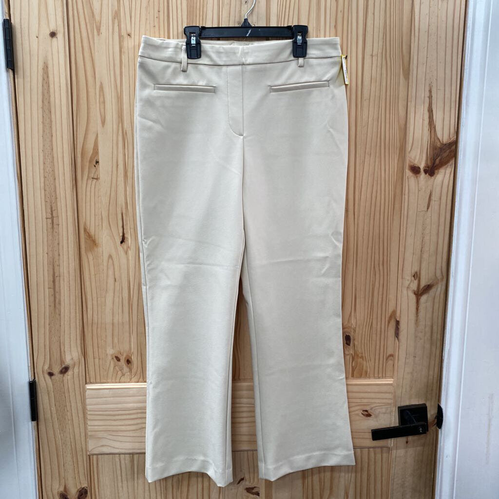 WOMENS RACHEL ZOE CASUAL IVORY PANTS 10