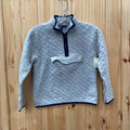 BOYS JANIE & JACK GREY/NAVY BLUE PULLOVER 10