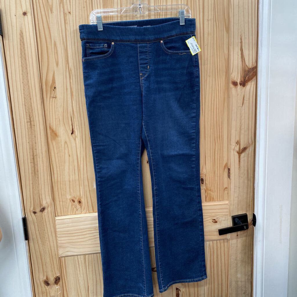 WOMENS LEVI SIGNATURE DK DENIM JEGGINGS 10M BOOTCUT