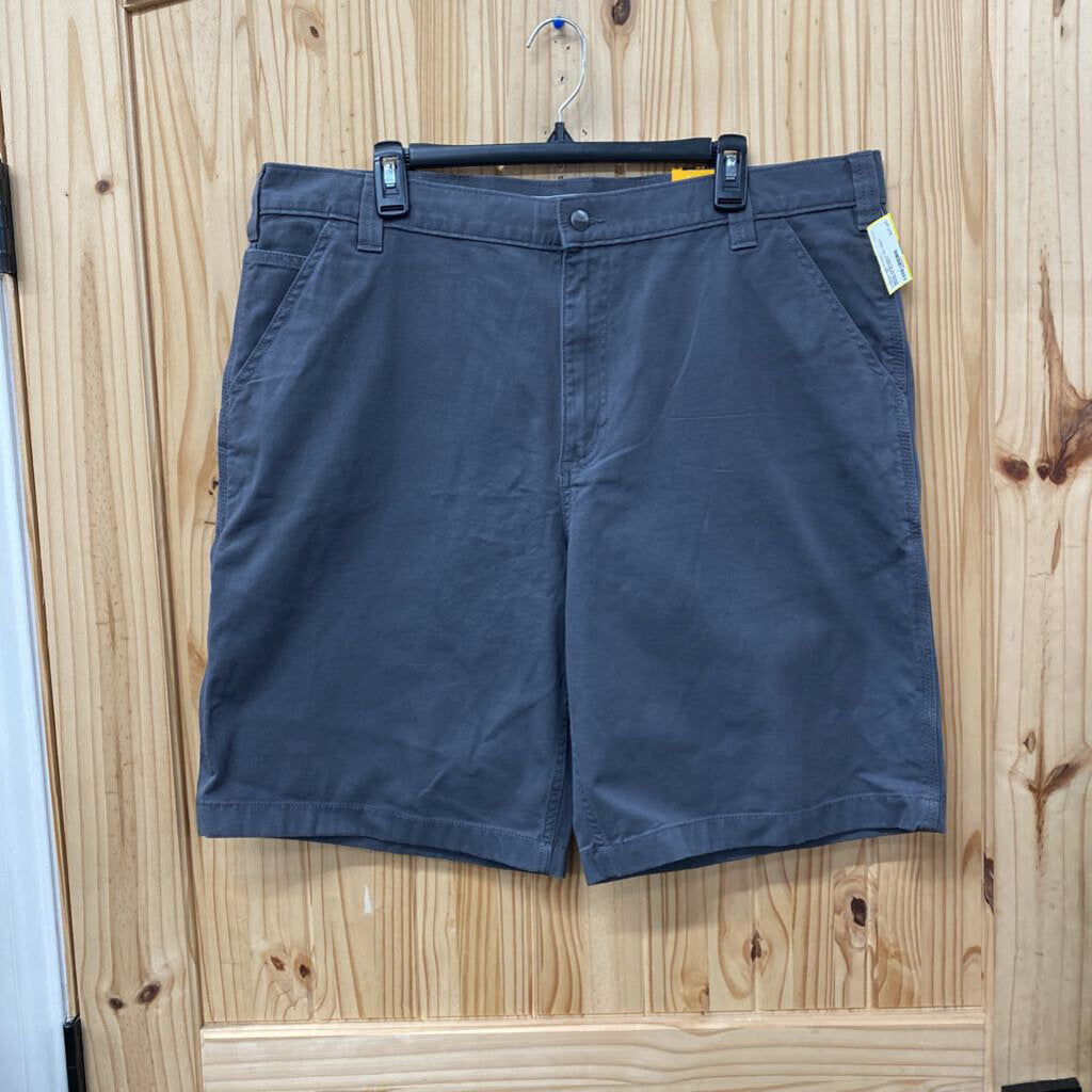 MENS CARHARTT DK GREY SHORTS 40 NWT