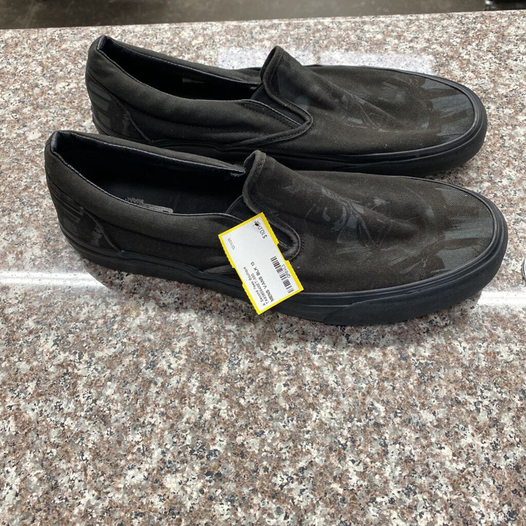 MENS VANS BLK 13