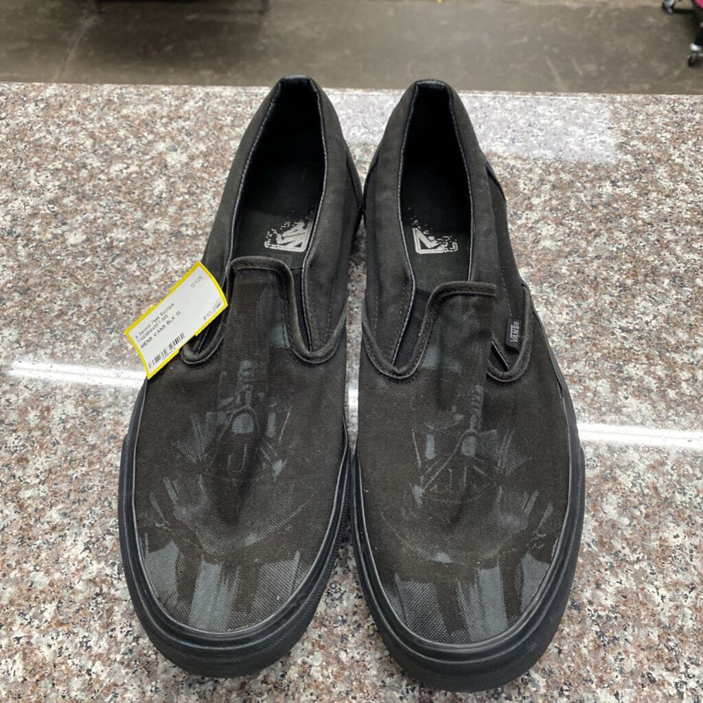 MENS VANS BLK 13