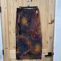 WOMENS SHEIN SKIRT BROWN/WINE/BLK 1XL