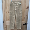 WOMENS AMERICAN EAGLE TAN CARGO PANTS 4