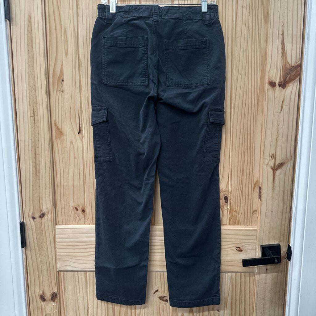 WOMENS AMERICAN EAGLE BLK CARGO PANTS 4