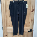 WOMENS ALL IN MOTION BLACK CARGO PANTS XL -NWT