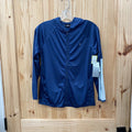 BOYS BALANCE COLLECTION JACKET BLUE/LT GREY M 10/12 NWT
