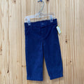 BOYS CARTERS NAVY BLUE CORDUORY PANTS 12M