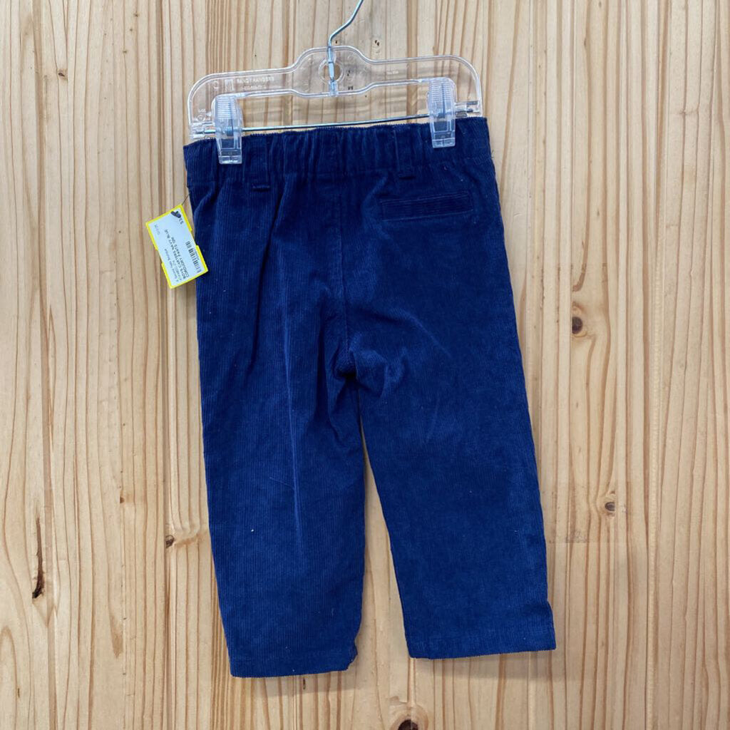 BOYS CARTERS NAVY BLUE CORDUORY PANTS 12M
