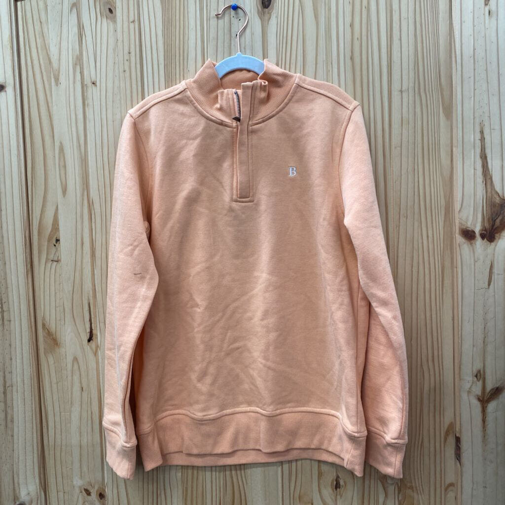 BOYS BROOKS BROTHERS ORANGE PULLOVER 14Y NWT