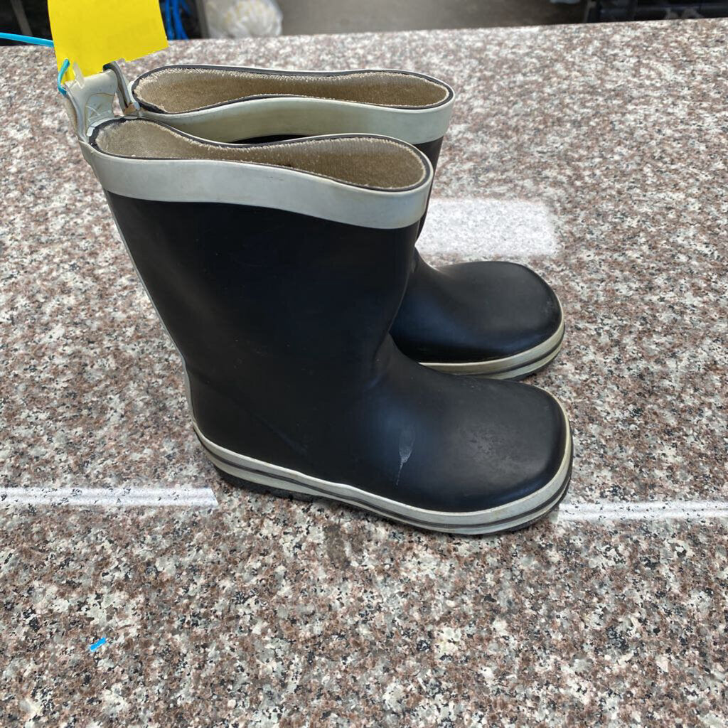 ZOU BABY BOOTS BLK/WHITE 10