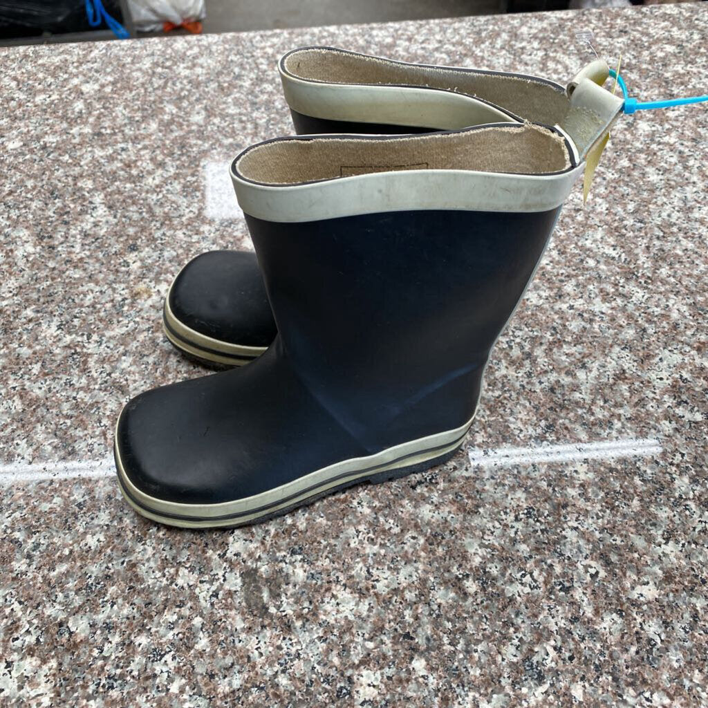 ZOU BABY BOOTS BLK/WHITE 10