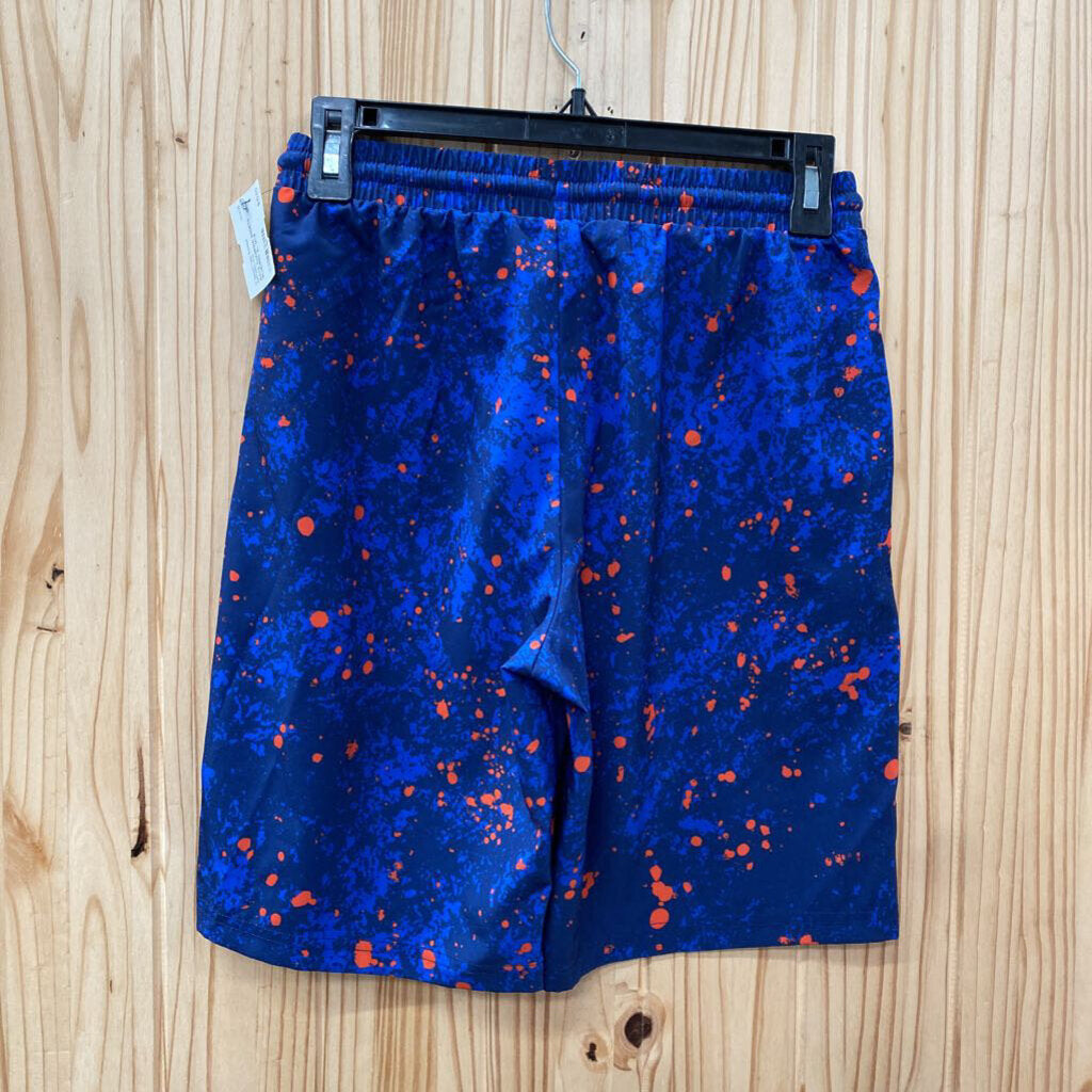 BOYS CHAMPION SHORTS BLUE/RED XL 14/16